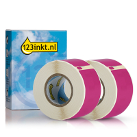 Dymo S0722370 / 99010 Etiquetas de dirección 2 rollos color rosa (marca 123tinta) 089364 Dymo S0722370 / 99010 Etiquetas de dirección 2 rollos color rosa (marca 123tinta) 089364