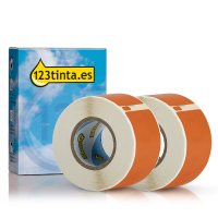 Dymo S0722370 / 99010 Etiquetas de dirección naranjas 2 rollos (marca 123tinta) 089362 Dymo S0722370 / 99010 Etiquetas de dirección naranjas 2 rollos (marca 123tinta) 089362