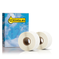 Dymo S0722400 / 99012 Etiquetas grandes para direcciones de envío | 2 rollos (marca 123tinta) S0722400C 088505