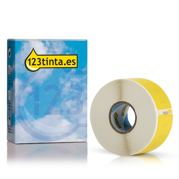 Dymo S0722550/11355 Etiquetas multifunción extraíbles amarillas (marca 123tinta) 089356 - 1