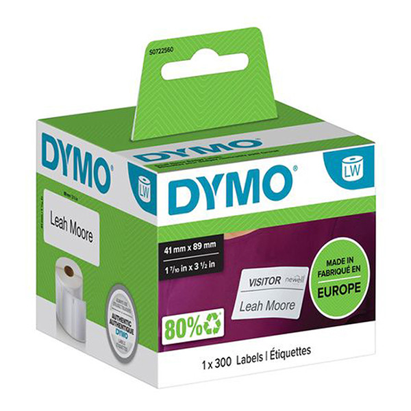 Dymo S0722560 / 11356 etiquetas multifunción removibles (original) S0722560 088524 - 1