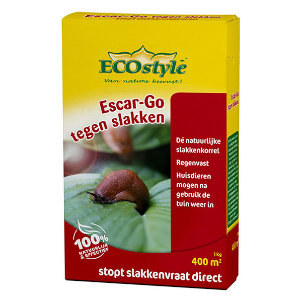 ECOstyle Escar-Go - Bolitas para Caracoles 1 kg SEC01004 - 1