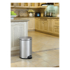 EKO Serene Cubo de basura (12 litros, acero inoxidable mate) 31701346 SEK00128 - 3