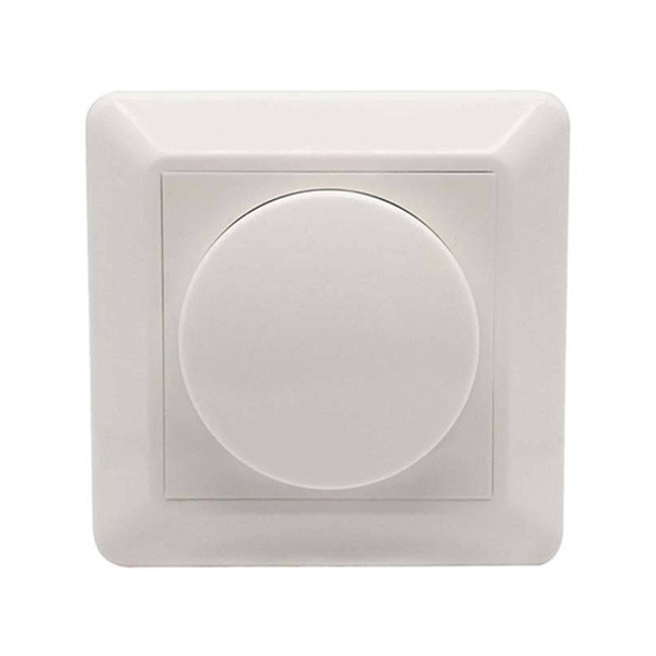 EcoDim Mando regulador con placa central y marco blancos LEC00062 - 1