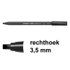 Edding 1255 Rotulador caligrafico | 3,5 mm | negro 239158 - 1