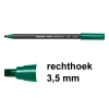 Edding 1255 Rotulador caligrafico | 3,5 mm | verde botella 239161 - 1