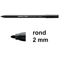 Edding 1300 Rotulador de color| 2 mm | punta redonda | negro 239000