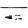 Edding 1300 Rotulador de color| 2 mm | punta redonda | negro 239000 - 1