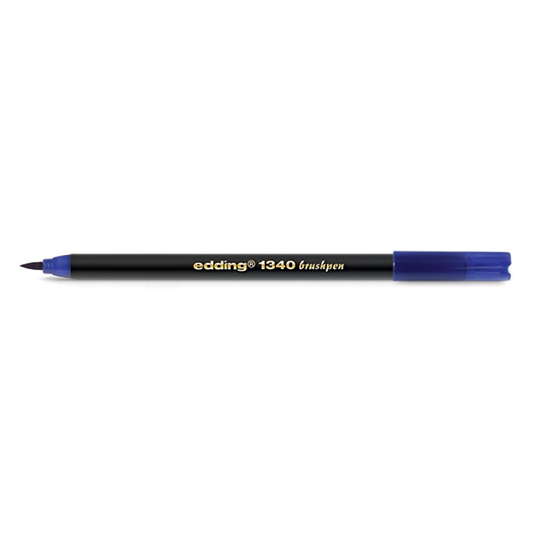 Edding 1340 Rotulador con punta de pincel azul