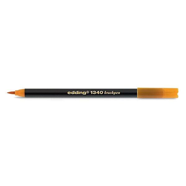 Edding 1340 Rotulador con punta de pincel naranja