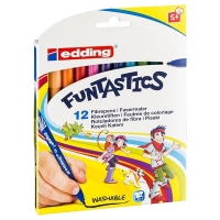 Edding 15 rotuladores Funtastic | 12 unidades | punta redonda | 1 mm 4-15-12 239344