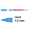 Edding 4085 Rotulador de tiza azul claro redondo de 1-2 mm 240096 - 1