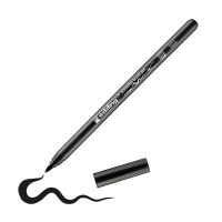 Edding 4200 rotulador con punta de pincel | para porcelana | negro 239285