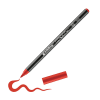 Edding 4200 rotulador con punta de pincel | para porcelana | rojo 239286