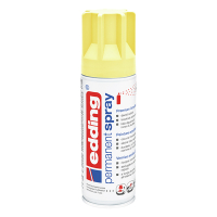 Edding 5200 spray de pintura acrilica permanente amarillo pastel mate 200 ml. 4-5200915 239059