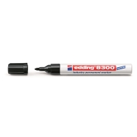 Edding 8300 Rotulador industrial permanente | negro | 1,5-3 mm | punta redonda 4-8300001 239308