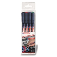 Edding 8407 Rotuladores de colores | para cables | 0,3 mm | punta redonda 4-8407-4 239311
