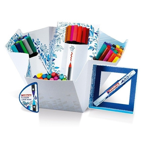 Edding Colour happy caja grande | 70 rotuladores 4-CH691 239347 - 1