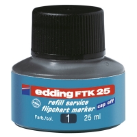 Edding FTK 25 Recambio de tinta negra 200954