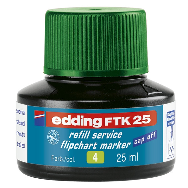 Edding FTK 25 Recambio de tinta verde 200957 - 1