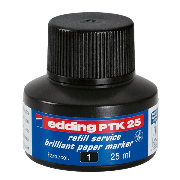 Edding PTK 25 Tinta para rellenar | negra