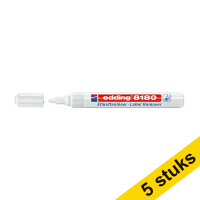 Pack Ahorro: 5x Edding 8180 Rotulador para quitar pegatinas punta biselada 4mm