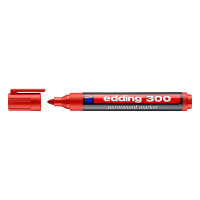 Edding Rotulador permanente Edding 300 - punta cónica 1,5-3 mm (rojo) 4-300002 246318