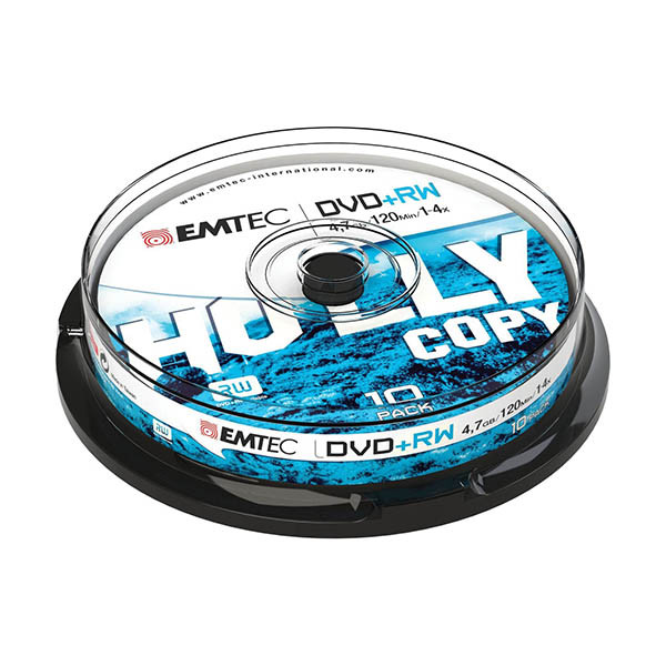 Emtec DVD+RW - 10 unidades 500306 - 1