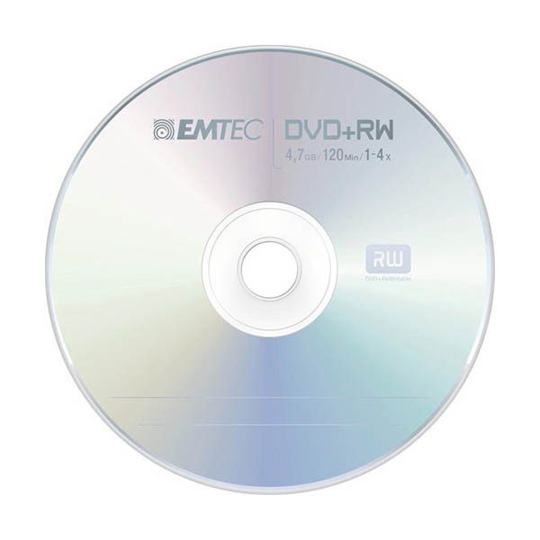 Emtec DVD+RW - 10 unidades 500306 - 2
