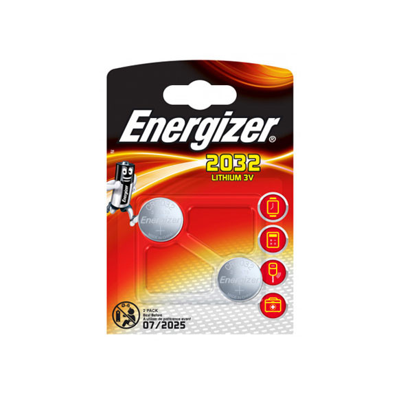 Energizer CR2032 Pilas de Botón Litio (2 unidades)