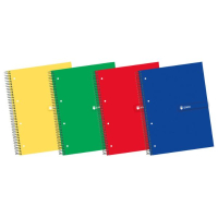 Enri Cuaderno Espiral A4+ Cuadrícula 5mm (Tapa Dura) - surtido 427343