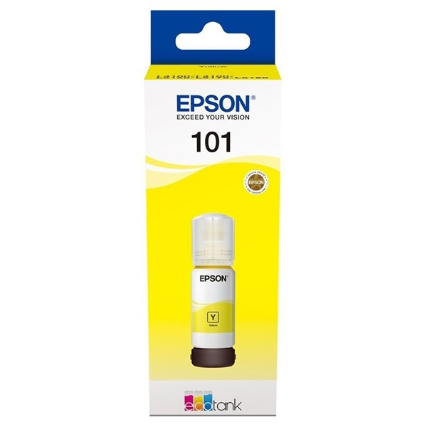 Epson 101 botella de tinta amarilla (original) C13T03V44A 020138 - 1