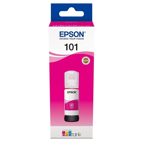 Epson 101 botella de tinta magenta (original) C13T03V34A 020136 - 1