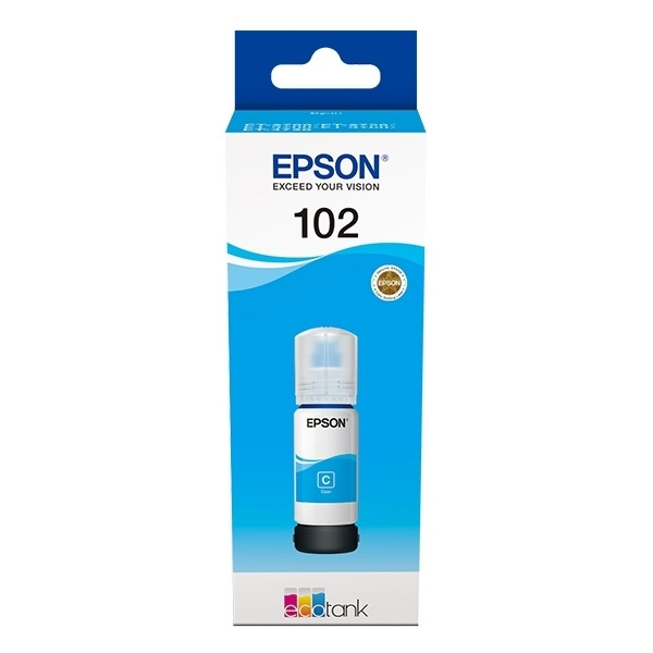 Epson 102 botella de tinta cian (original) – imagen 2