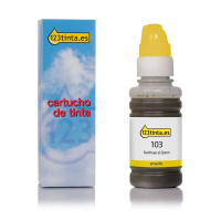 Epson 103 botella de tinta amarilla (marca 123tinta) C13T00S44AC 052105