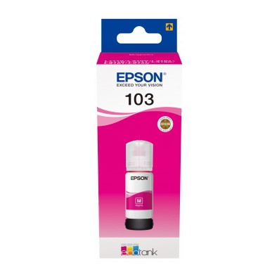 Epson 103 botella de tinta magenta (original) C13T00S34A 052102 - 1