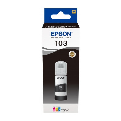 Epson 103 botella de tinta negra (original) C13T00S14A 052098 - 1