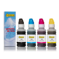 Epson 103 multipack negro + 3 colores (marca 123tinta)