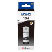 Epson 104 botella de tinta negra (original) C13T00P140 052082