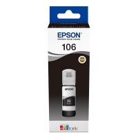Epson 106 botella de tinta negra foto (original) C13T00R140 027162