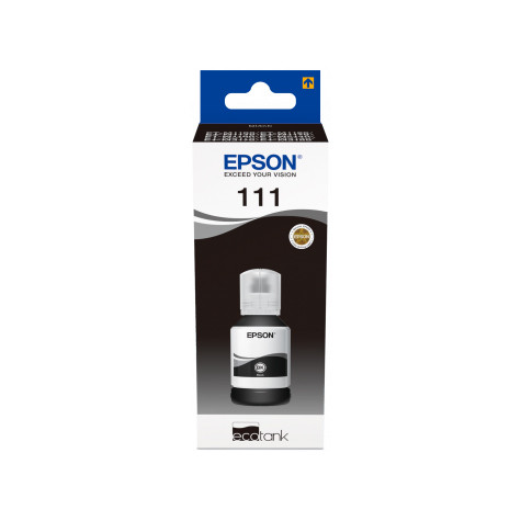 Epson 111 botella de tinta negra (original)