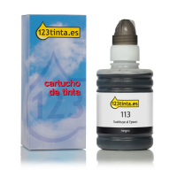 Epson 113 botella de tinta negra (marca 123tinta) C13T06B140C 083481