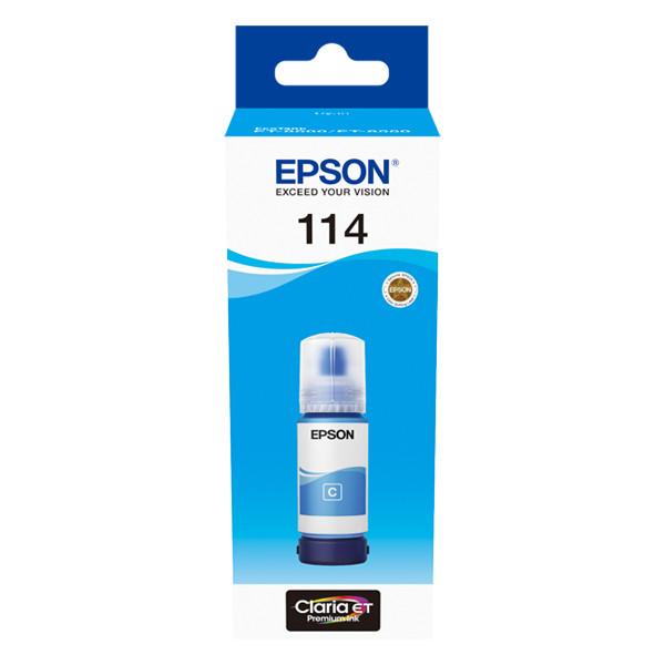 Epson 114 botella de tinta cian (original) C13T07B240 083594 - 1