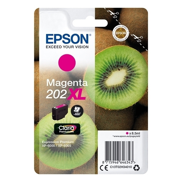 Epson 202XL cartucho de tinta magenta XL (original) 903482 Epson 202XL cartucho de tinta magenta XL (original) 903482 - 1