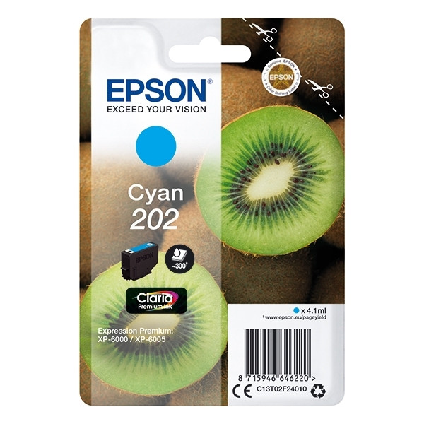 Epson 202 cartucho de tinta cian (original) – imagen 2