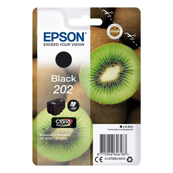 Epson 202 cartucho de tinta negro (original) – imagen 2