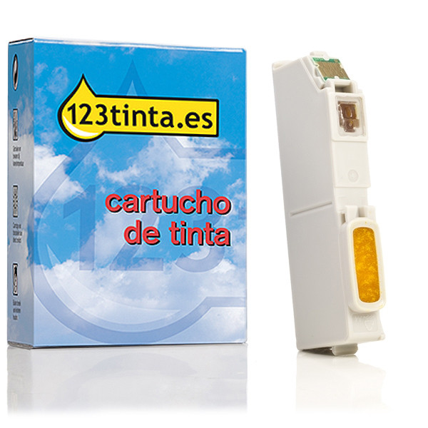 Epson 24XL (T2434) cartucho de tinta amarillo XL (marca 123tinta) C13T24344010C C13T24344012C 026597 - 1