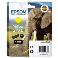 Epson 24XL (T2434) cartucho de tinta amarillo XL (original) C13T24344010 C13T24344012 026596