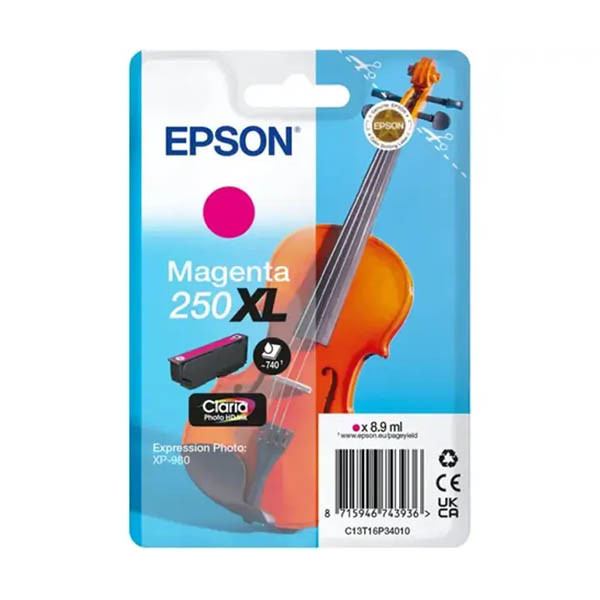 Epson 250XL cartucho de tinta magenta (original) 652100 - 1
