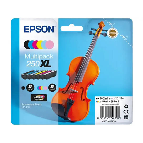 Epson 250XL multipack 6 colores (original) 652110 - 1